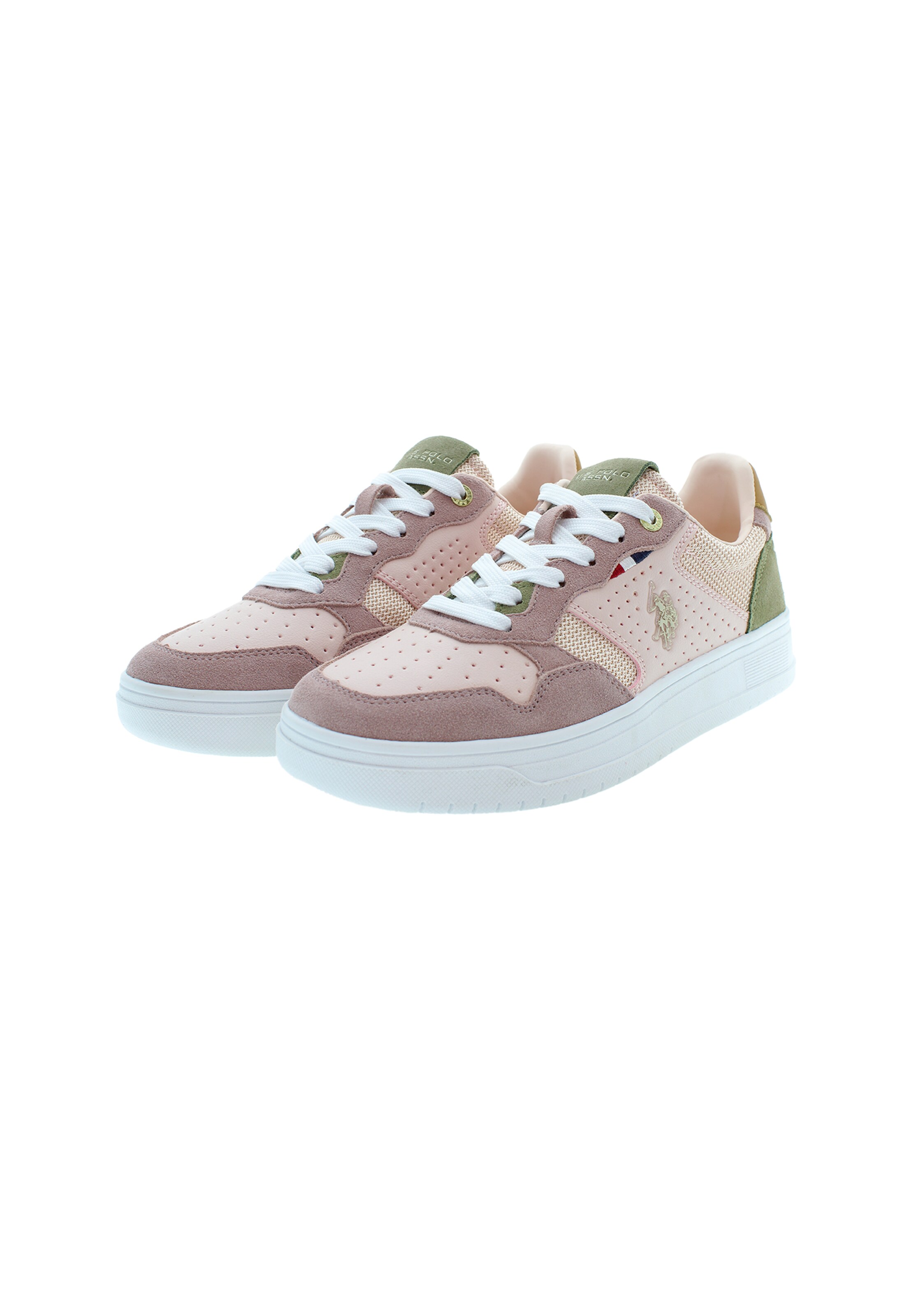 U.S. POLO ASSN. Sneakers laag in Roze
