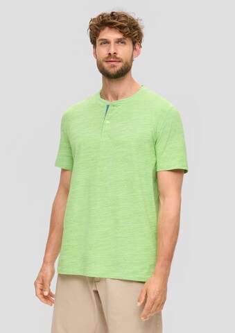 T-Shirt s.Oliver en vert : devant