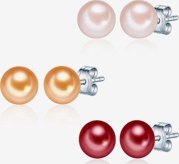 Boucles d'oreilles Valero Pearls en mélange de couleurs : devant