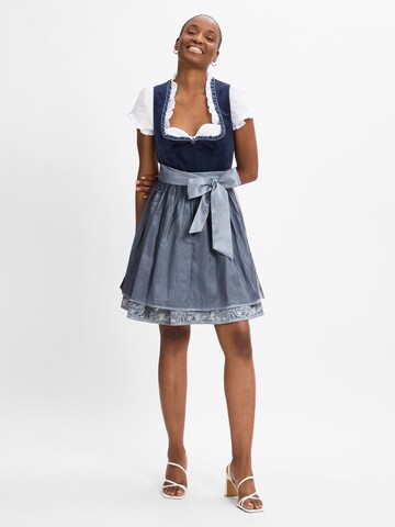 Krüger Madl Dirndl in Blue: front