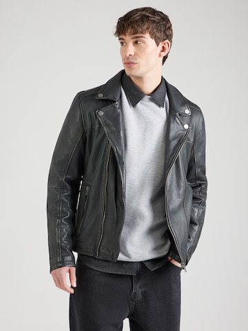 Mauritius - Casaco meia-estação 'Lario' em preto: frente