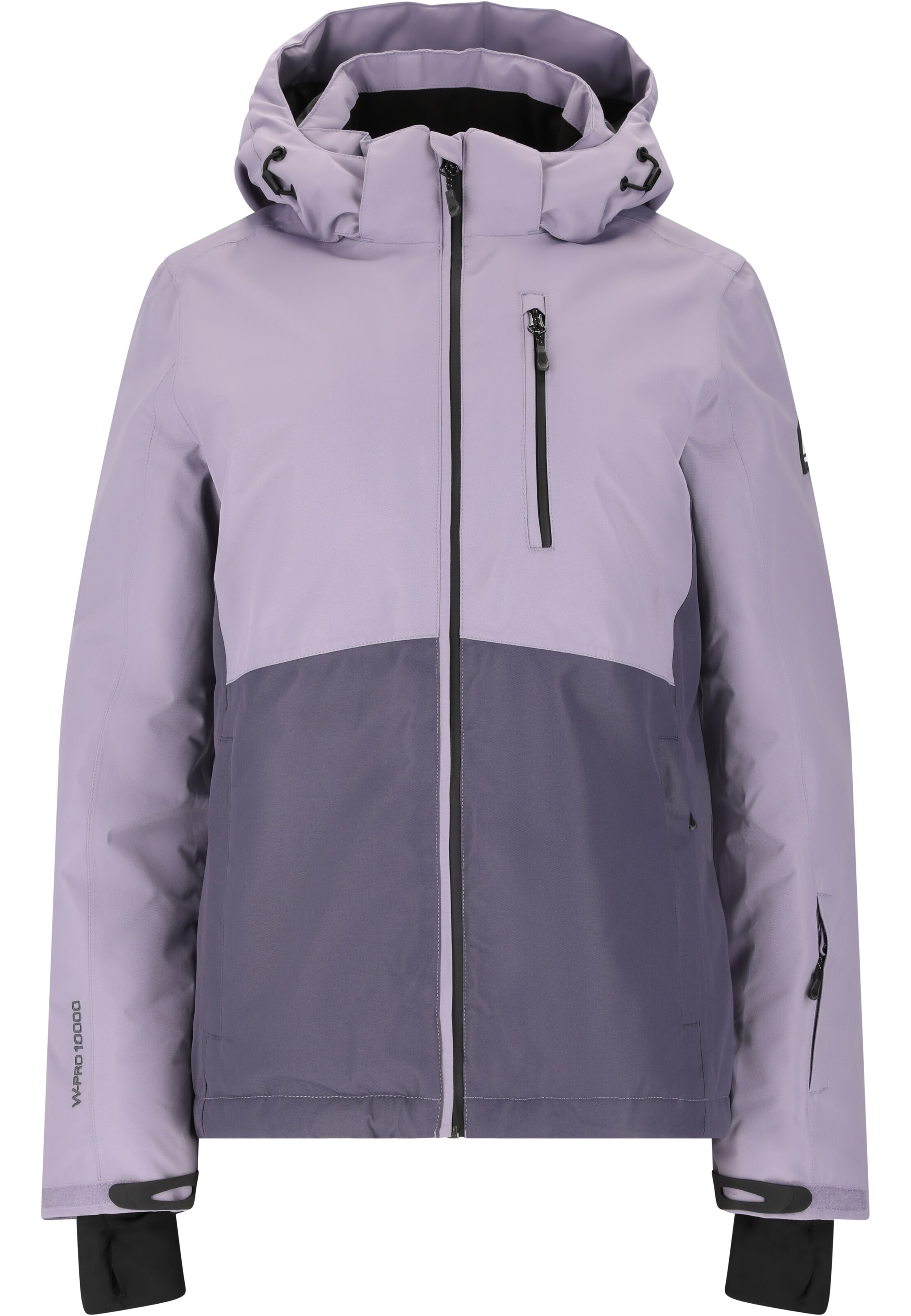 Whistler Winter Jacket 'Drizzle' in Purple: front