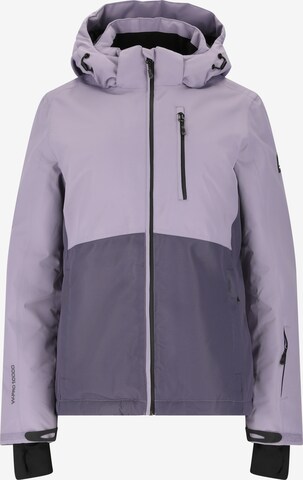 Whistler Winter Jacket 'Drizzle' in Purple: front