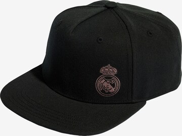 Casquette de sport 'Real Madrid' ADIDAS PERFORMANCE en noir : devant