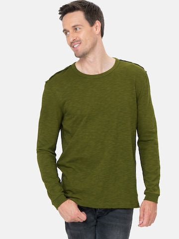 Key Largo Μπλουζάκι 'KLHAMILTON STREET' σε πράσινο: μπροστά