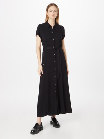 Robe-chemise 'Civic' Iriedaily en noir : devant