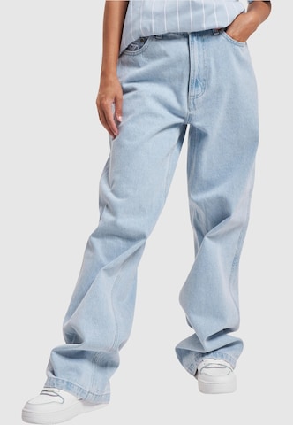 Karl Kani Wide Leg Jeans i blå: forside