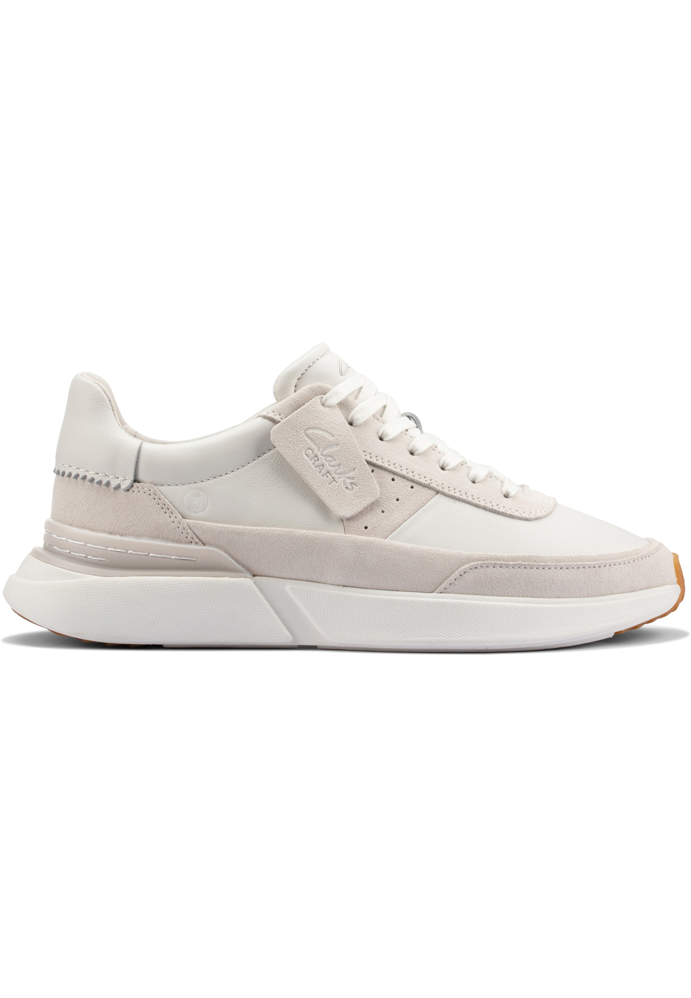 CLARKS Sneaker 'Craft Pace' in Weiß