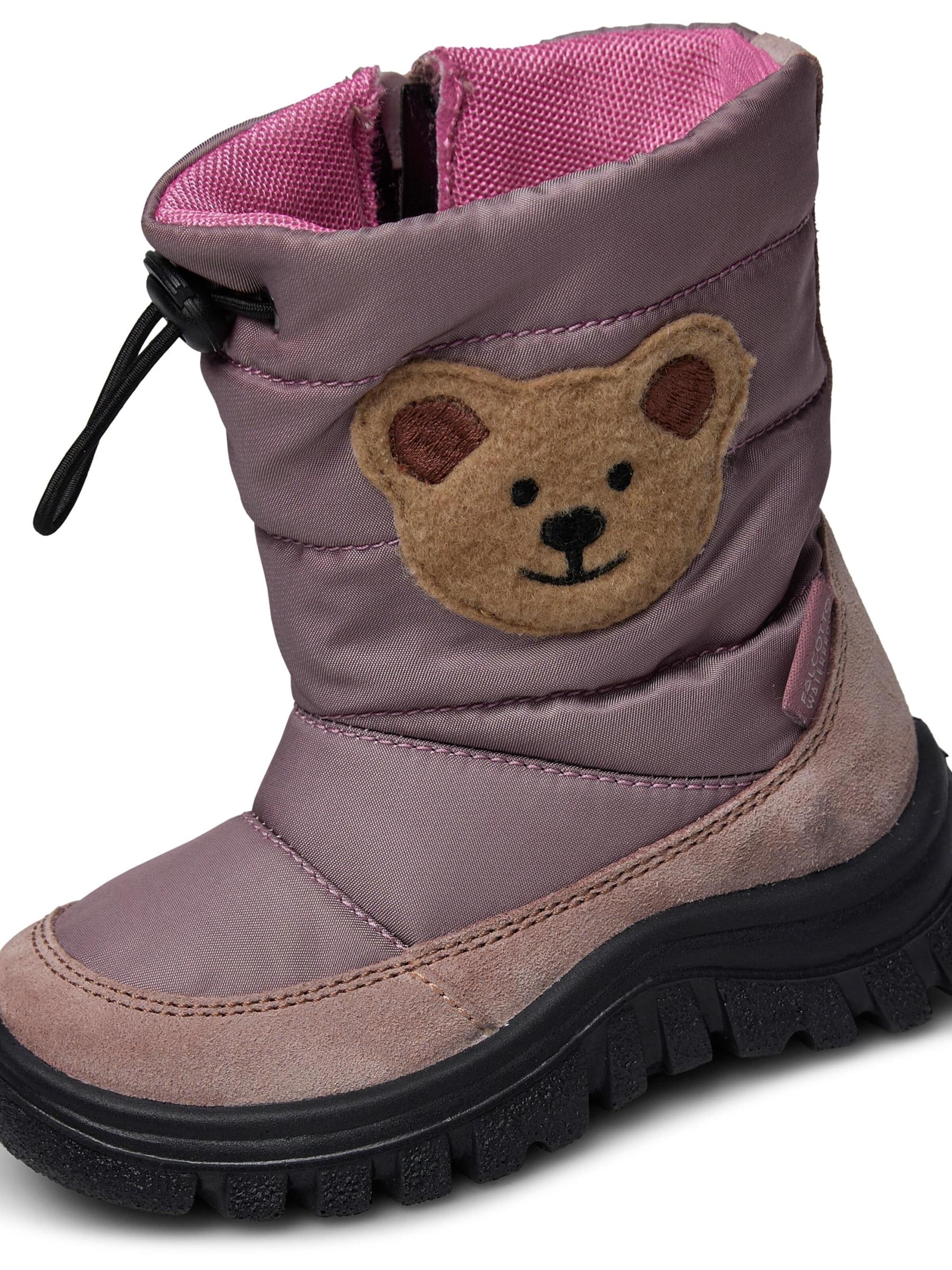 Bottes 'POZNURR BEAR 2' Falcotto en rose