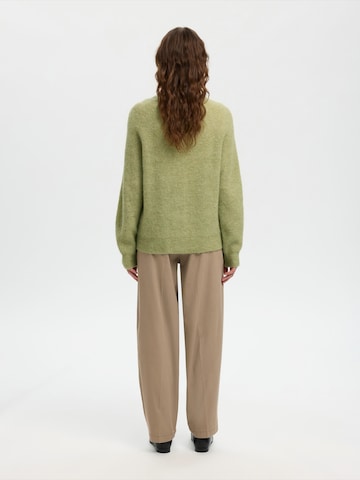 SELECTED Cardigan 'SLFLULU' i grøn