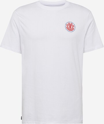 ELEMENT T-Shirt 'SEAL' in Weiß: predná strana