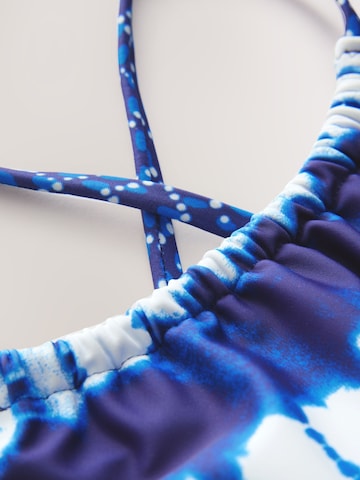 Next - Bustier Bikini en azul