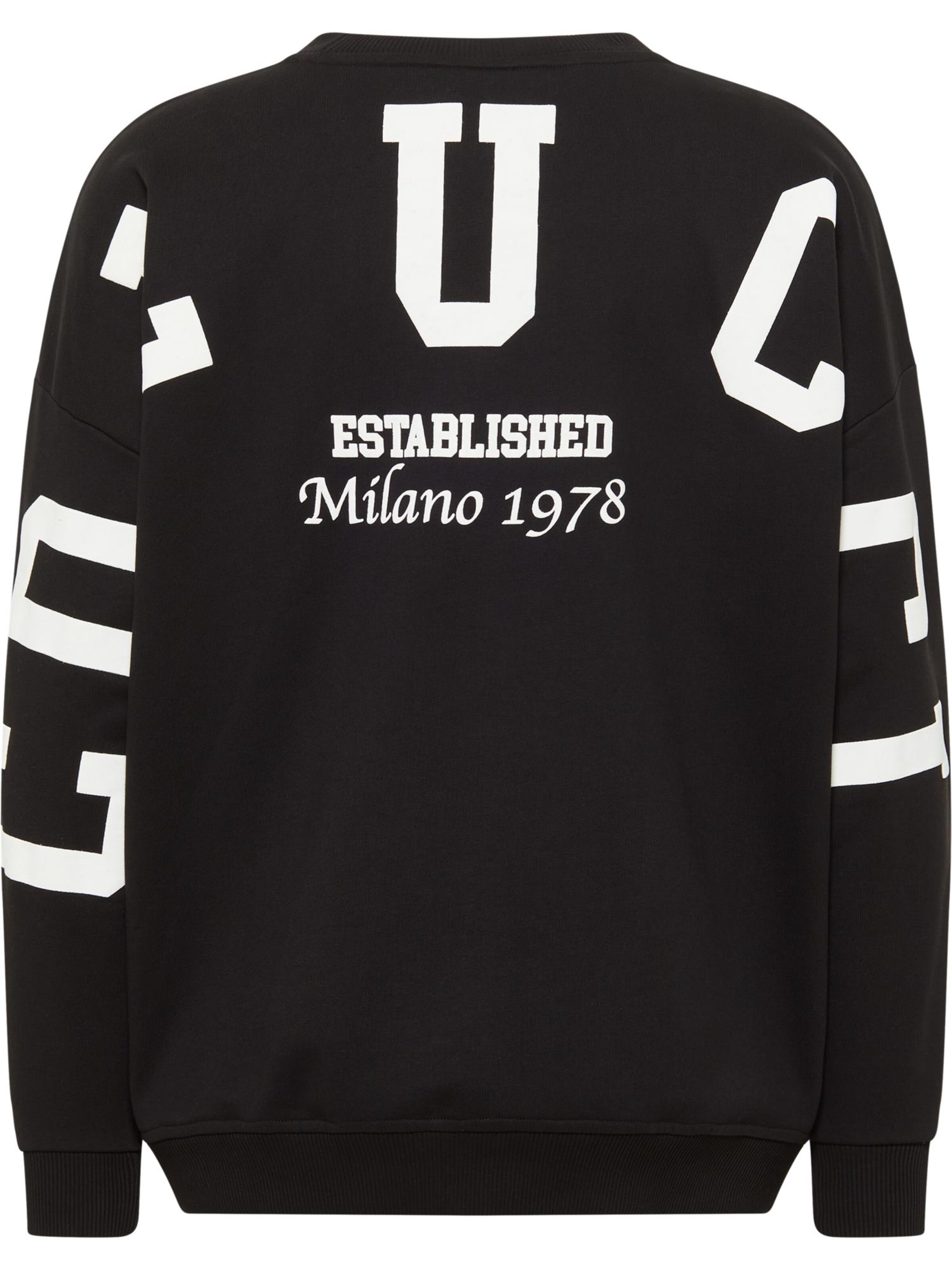 Carlo Colucci Sweatshirt &#x27;Di Quirico&#x27; in Black