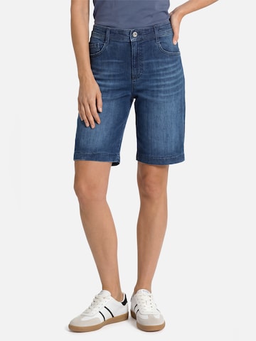 BRAX Regular Shorts 'Maine B' in Blau: Vorderseite
