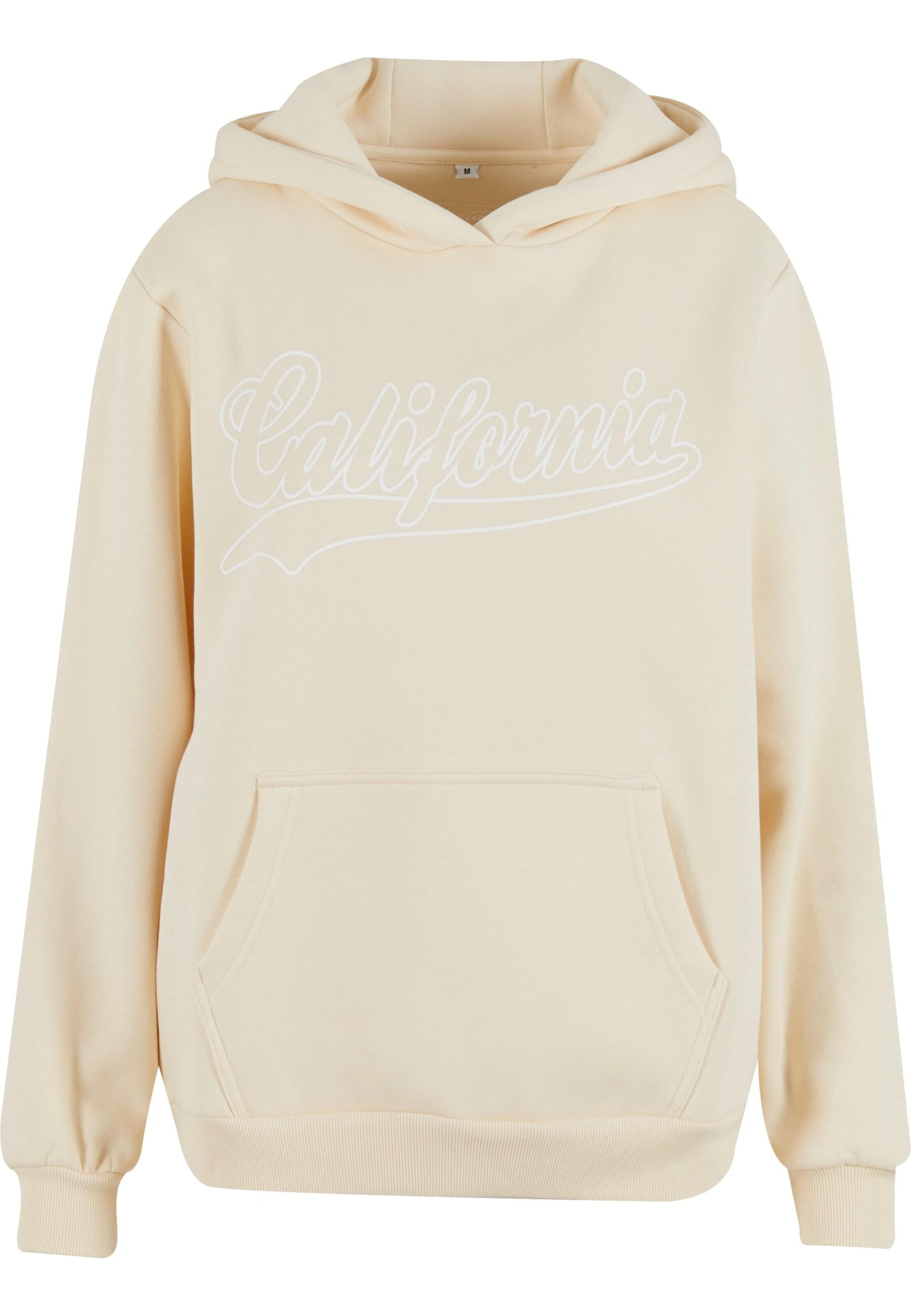 Felpa 'California' di Miss Tee in beige: frontale