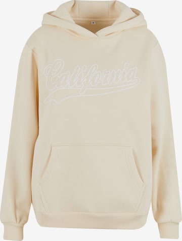 Miss Tee Sweatshirt 'California' in Beige: Vorderseite