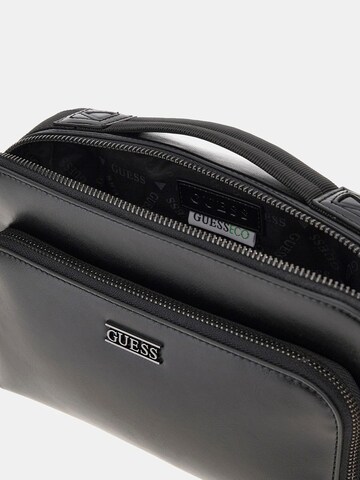Borsa a tracolla 'BOSTON CAMERA BAG DOUBLE ZIP' di GUESS in nero
