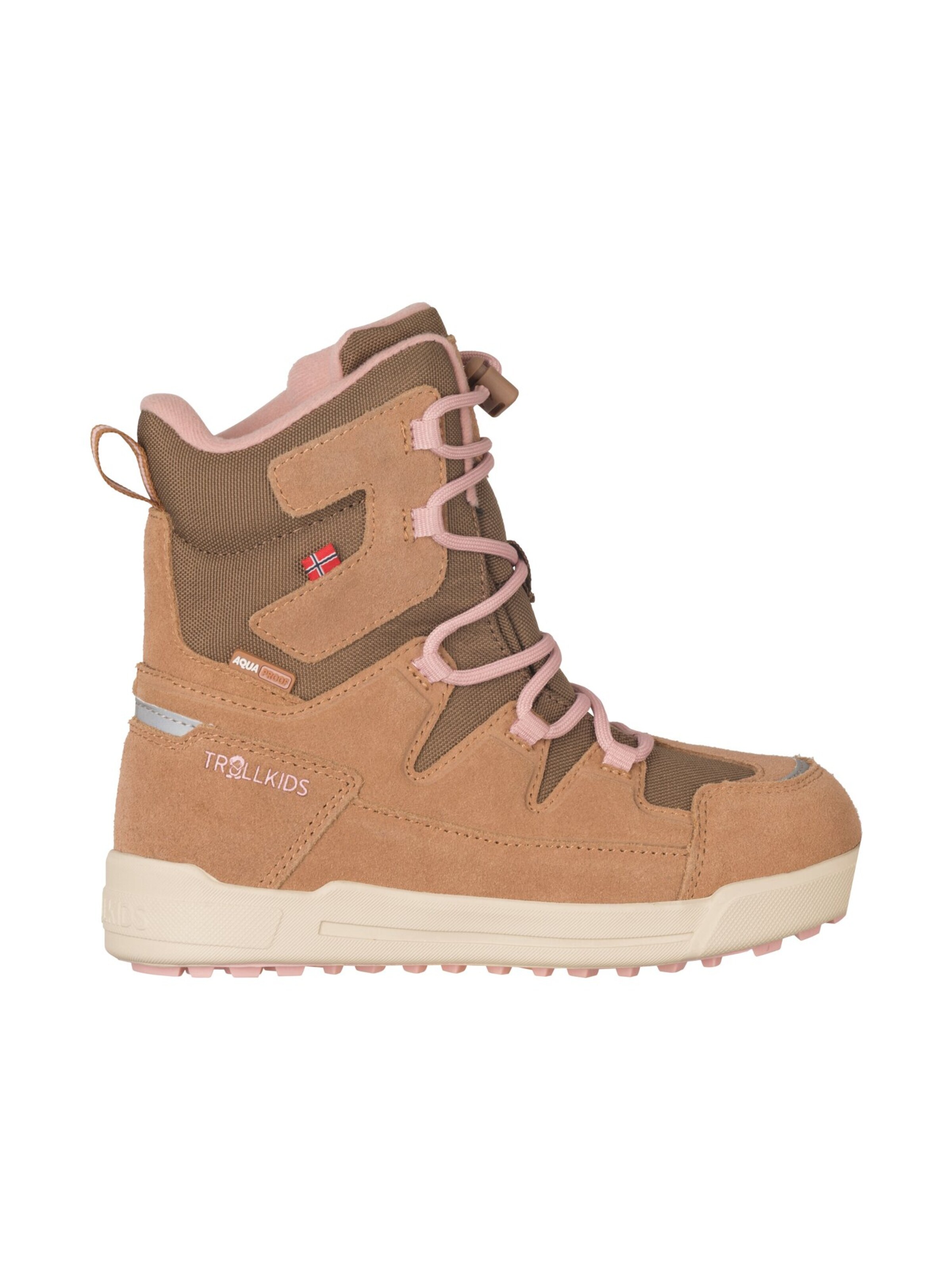 TROLLKIDS Snow Boots in Brown