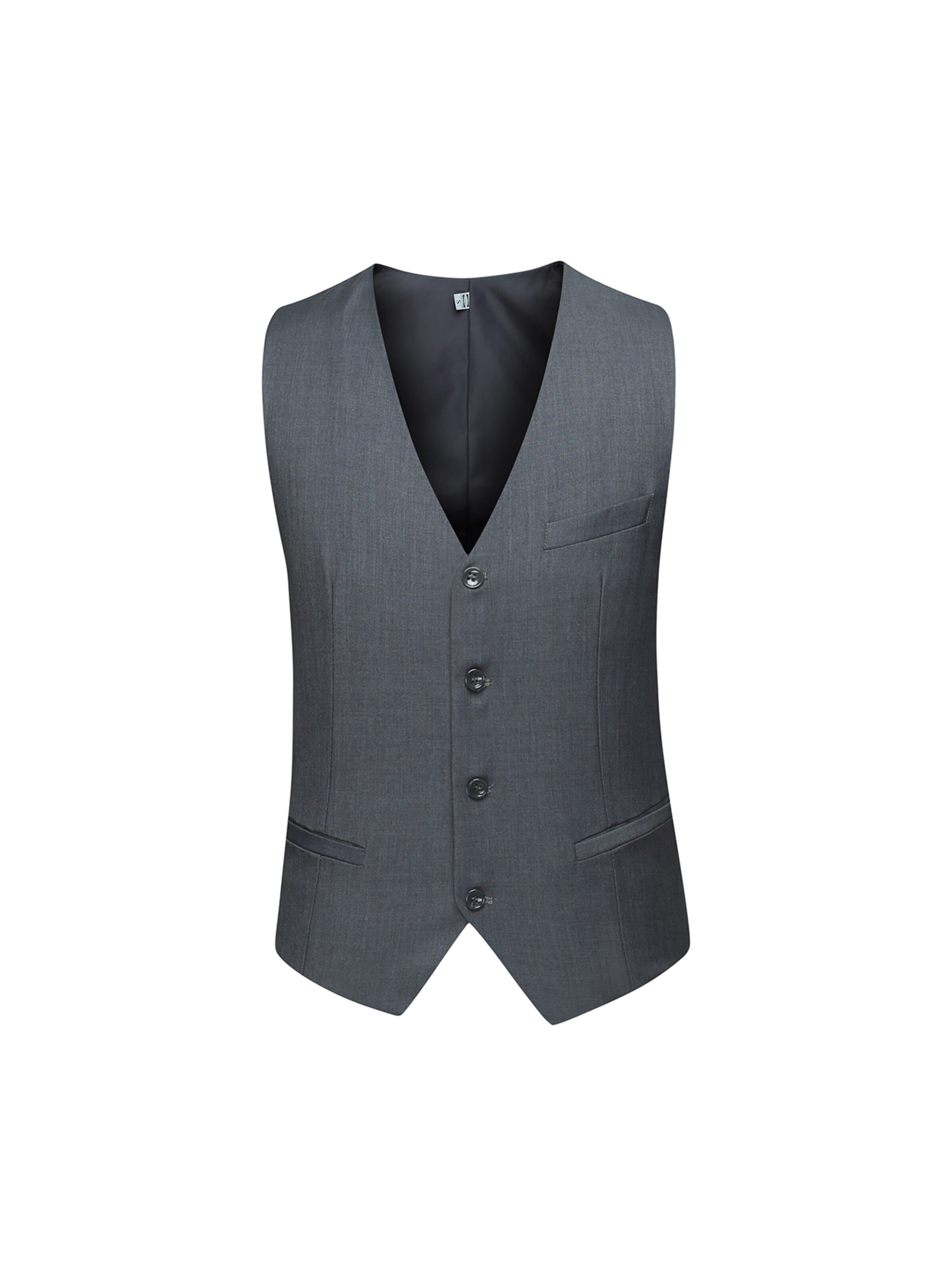 YOUTHUP Slim fit Suit 'Schlicht' in Grey