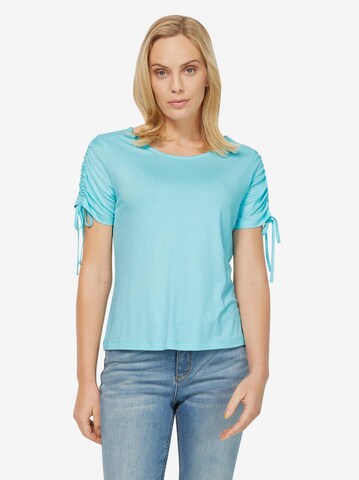 Linea Tesini by heine Shirt in Blauw: voorkant