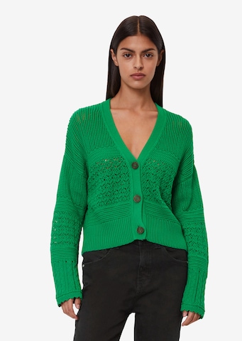 Geacă tricotată de la Marc O'Polo DENIM pe verde: față