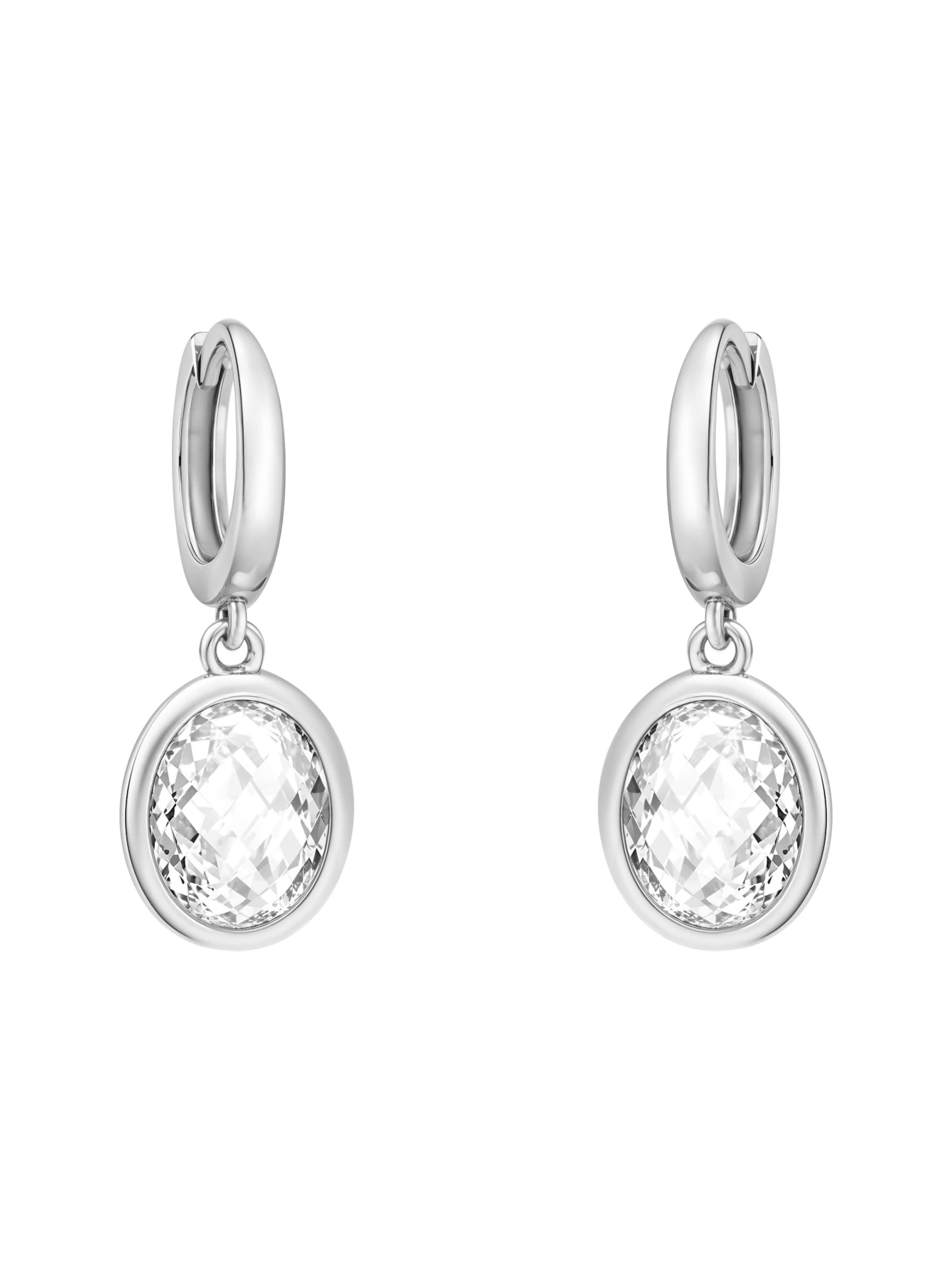 Sofia Milani Ohrringe 'Zirconia'‌‌‌‌‌ in Silber: Vorderseite