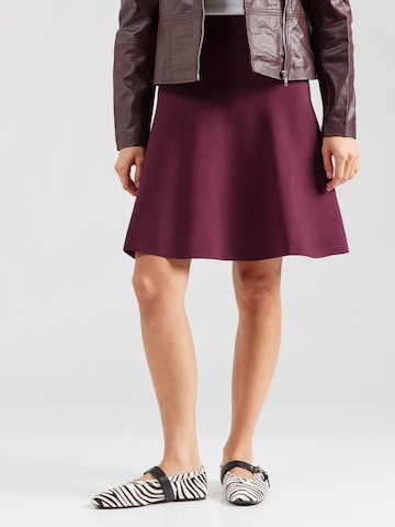 NÜMPH - Falda 'Nulilypilly' en rojo: frente