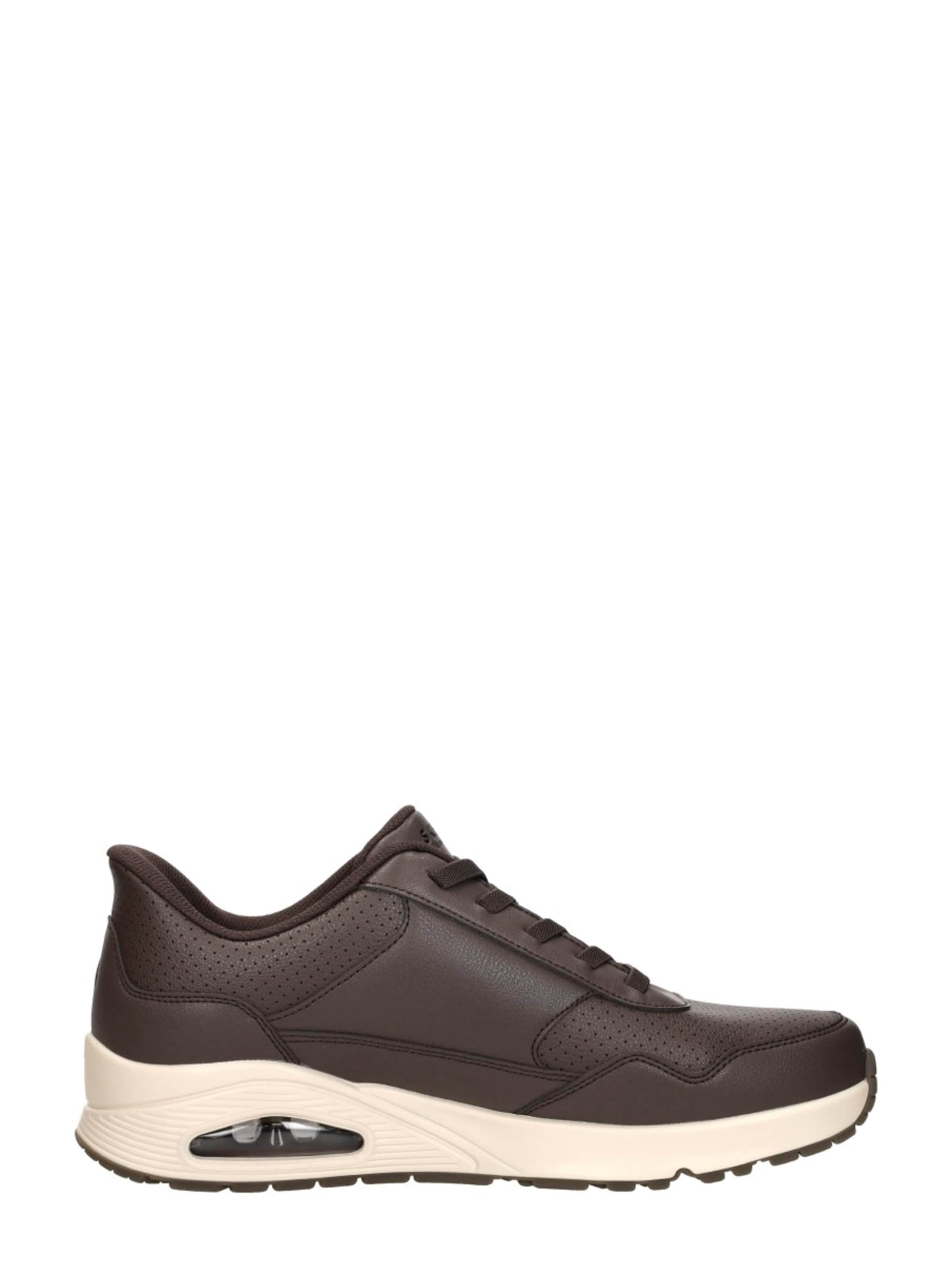 SKECHERS Sneakers laag 'Slip-Ins: Uno - Banksia Luxe' in Bruin