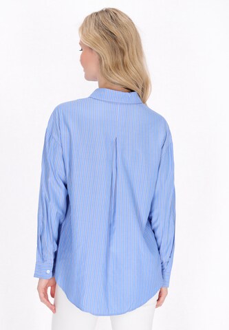 usha BLUE LABEL - Blusa em azul