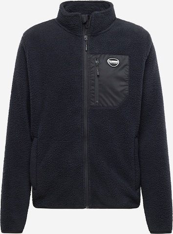 Hummel Fleece jas 'LGC OLIVER' in Zwart: voorkant