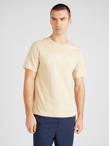 JACK & JONES Bluser & t-shirts 'MALIK' i brun: forside