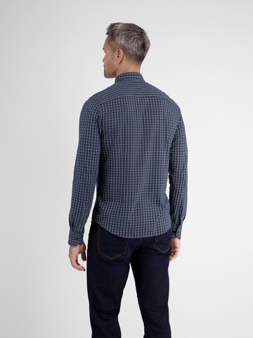 LERROS Slim fit Button Up Shirt in Blue