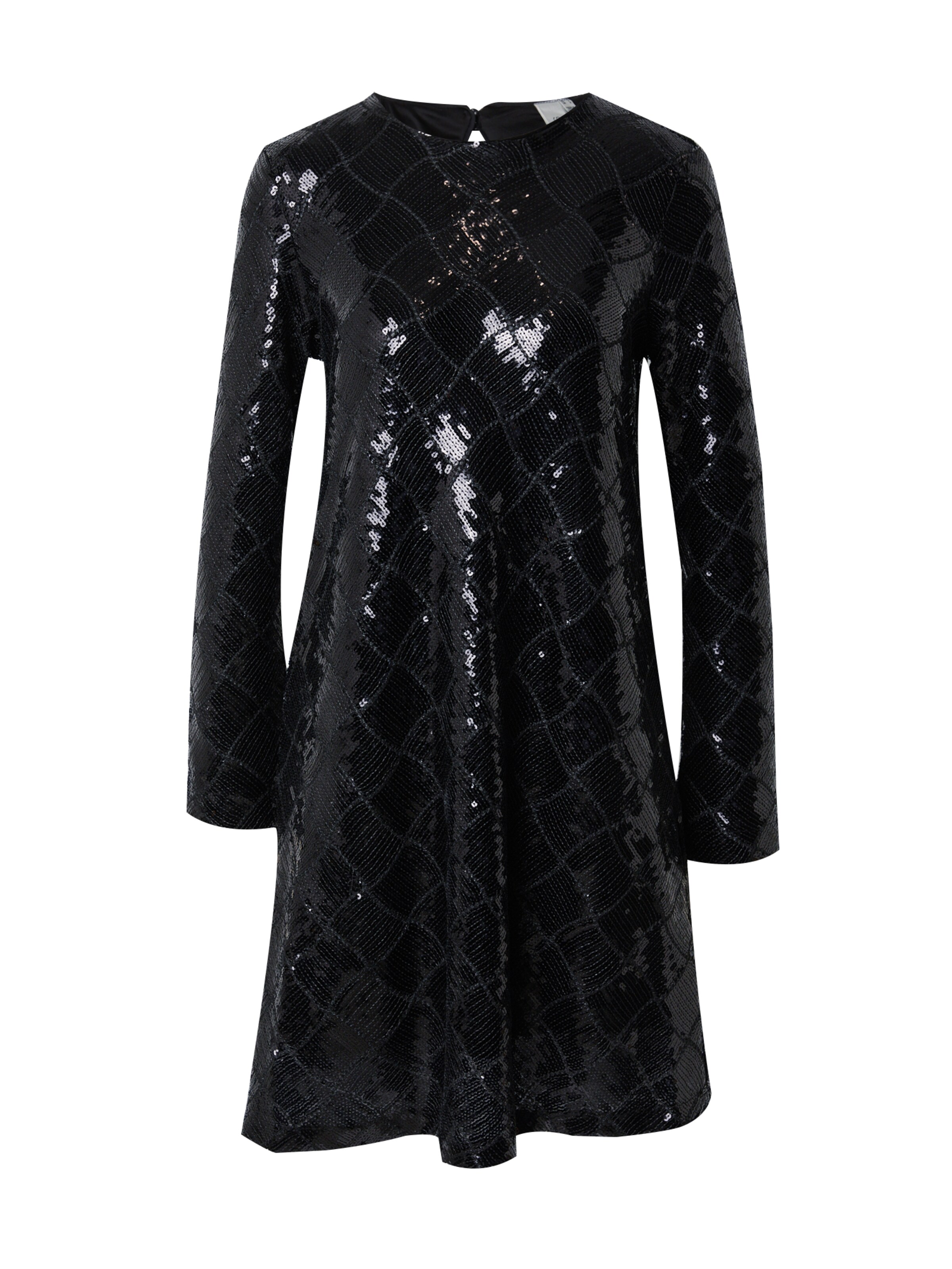 YAS Kokteilikleit 'YASCHEKKA', värv must: eest vaates