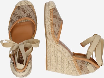 GUESS - Zapatos con plataforma 'Radly' en beige