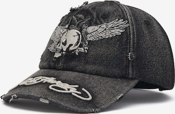 juoda Ed Hardy Kepurė 'Brave Hearts': priekis