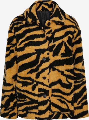 PIECES Prehodna jakna 'Felina' | rumena barva: sprednja stran