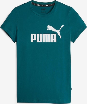 PUMA Функционална тениска 'Essential' в зелено: отпред