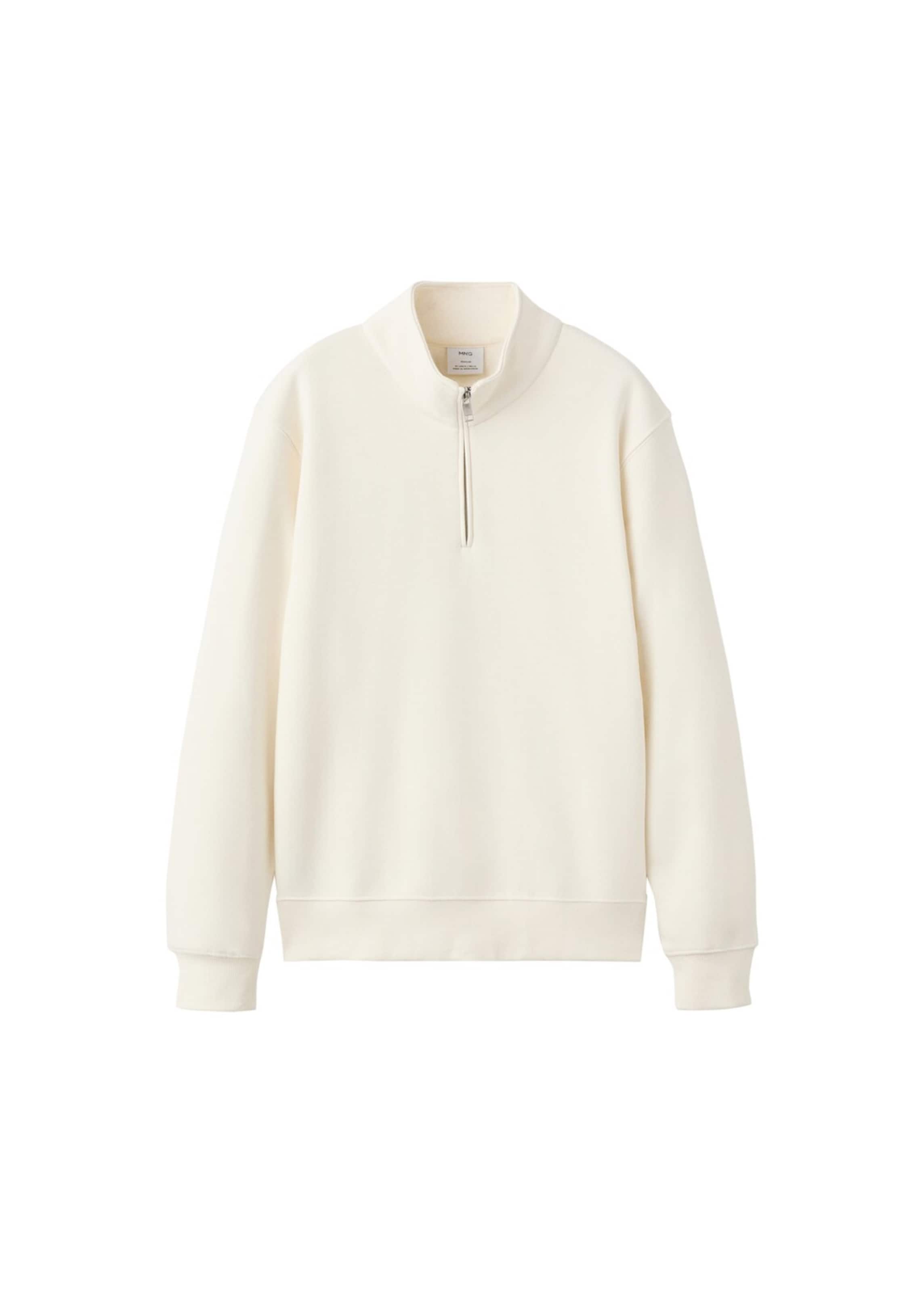 MANGO MAN Sweatshirt 'Winny' in Ivory, Item view