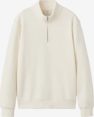 MANGO MAN Sweatshirt 'Winny' in Beige: front