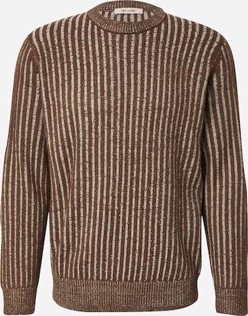 Only & Sons Свитер 'ONSMICHAEL' в Коричневый: спереди