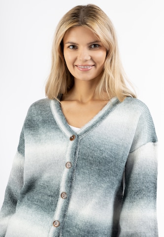 Usha Knit Cardigan in Grey