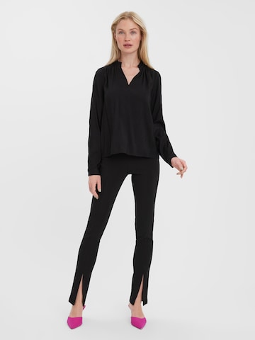 VERO MODA Blouse 'Bell' in Zwart