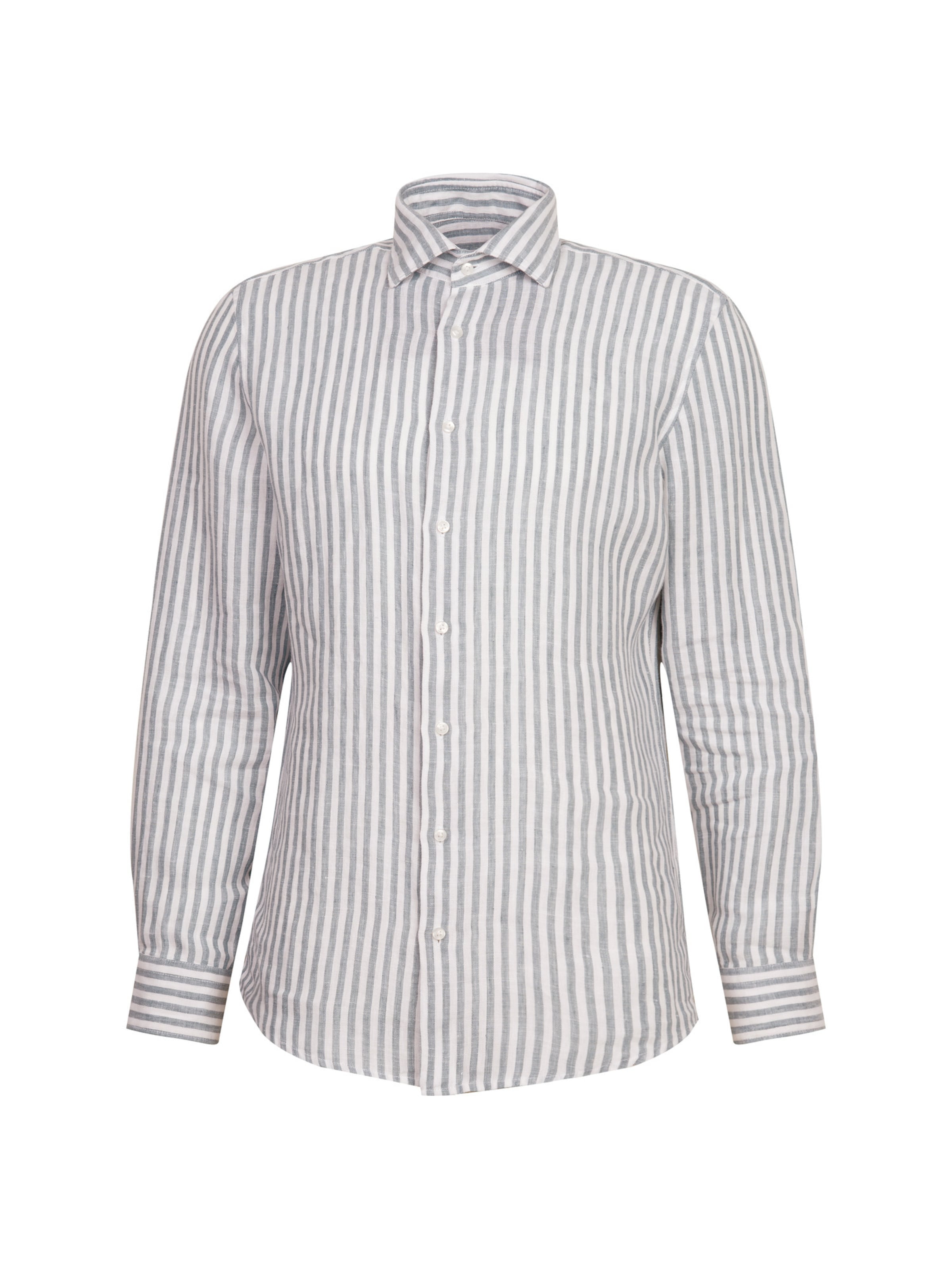 SEIDENSTICKER Overhemd in Groen: voorkant