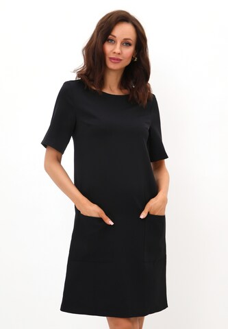 Awesome Apparel Kleid in Schwarz: Vorderseite