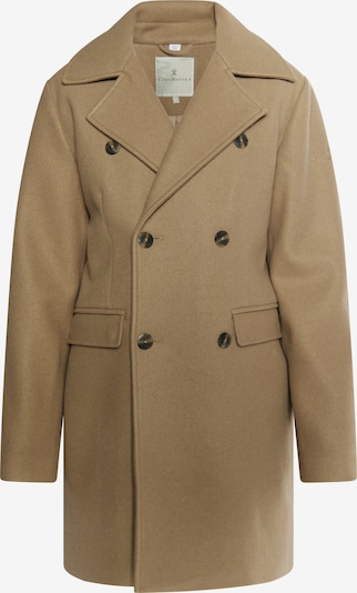 DreiMaster Klassik Manteau mi-saison en camel, Vue avec produit