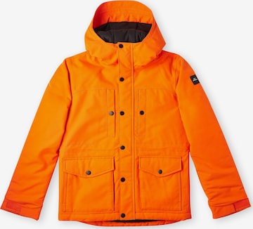 O'NEILL Outdoor jacket 'Journey' in Orange: front