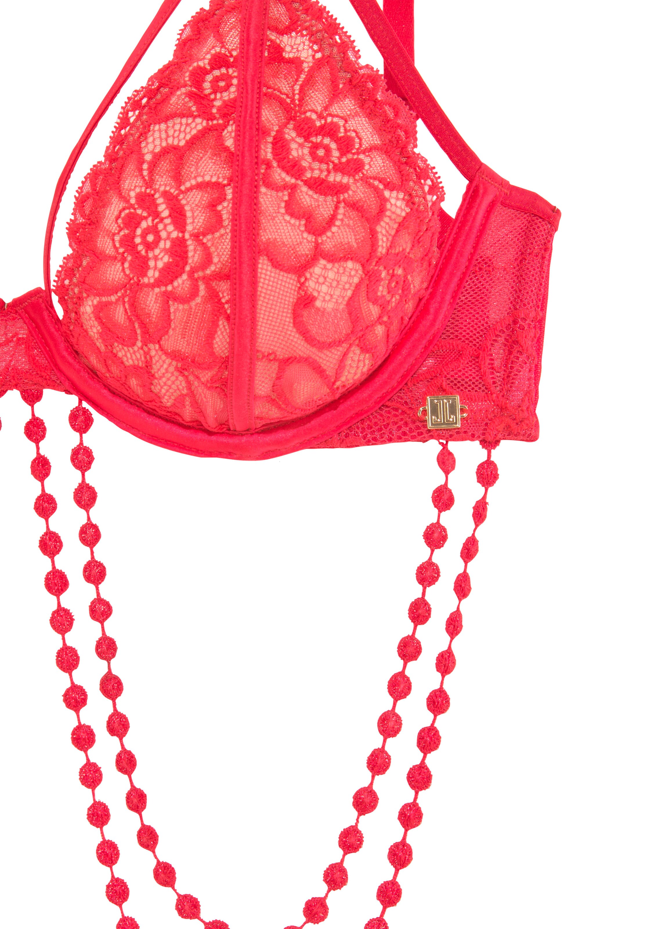 JETTE Podprsenka – červená