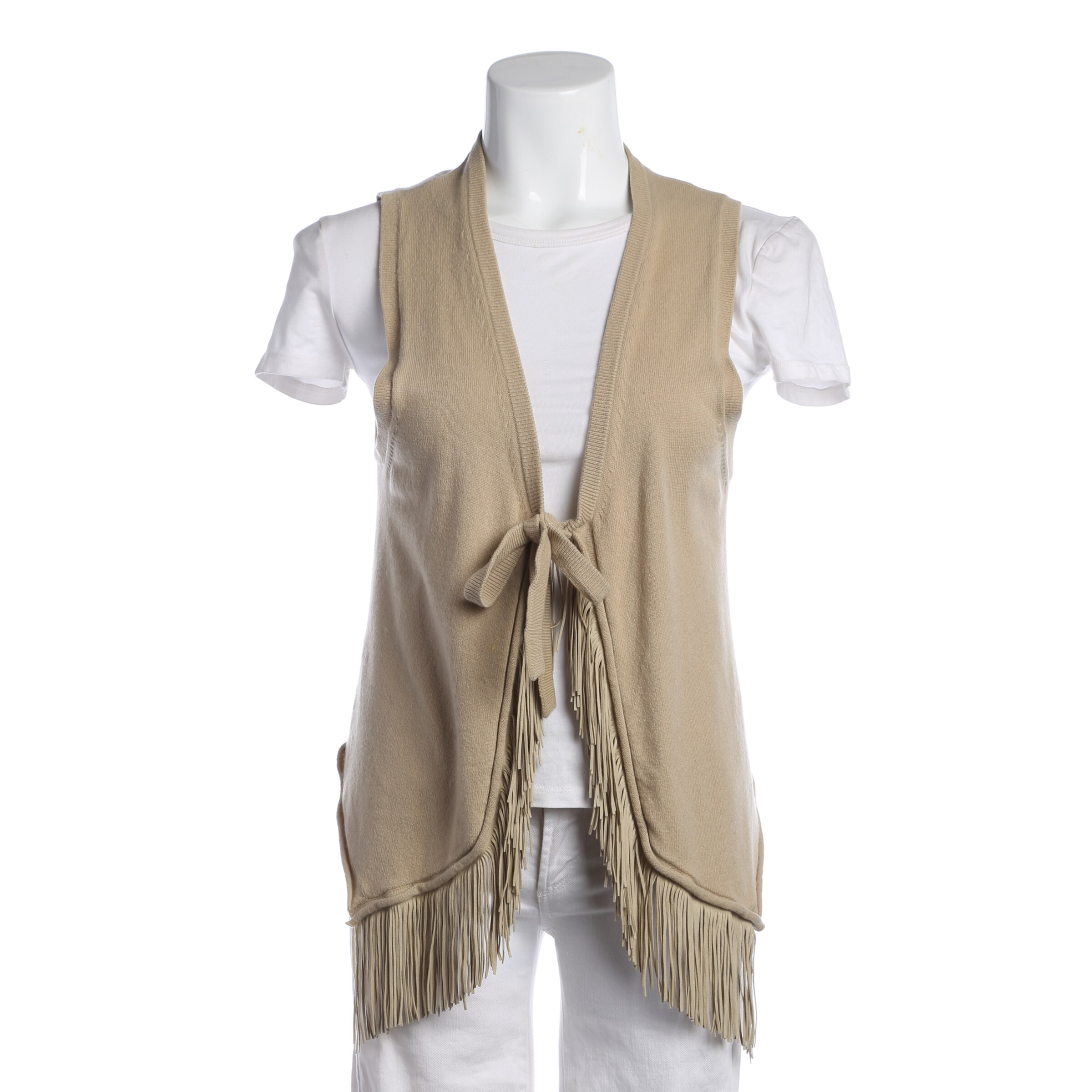 Allude Vest in S in White: front