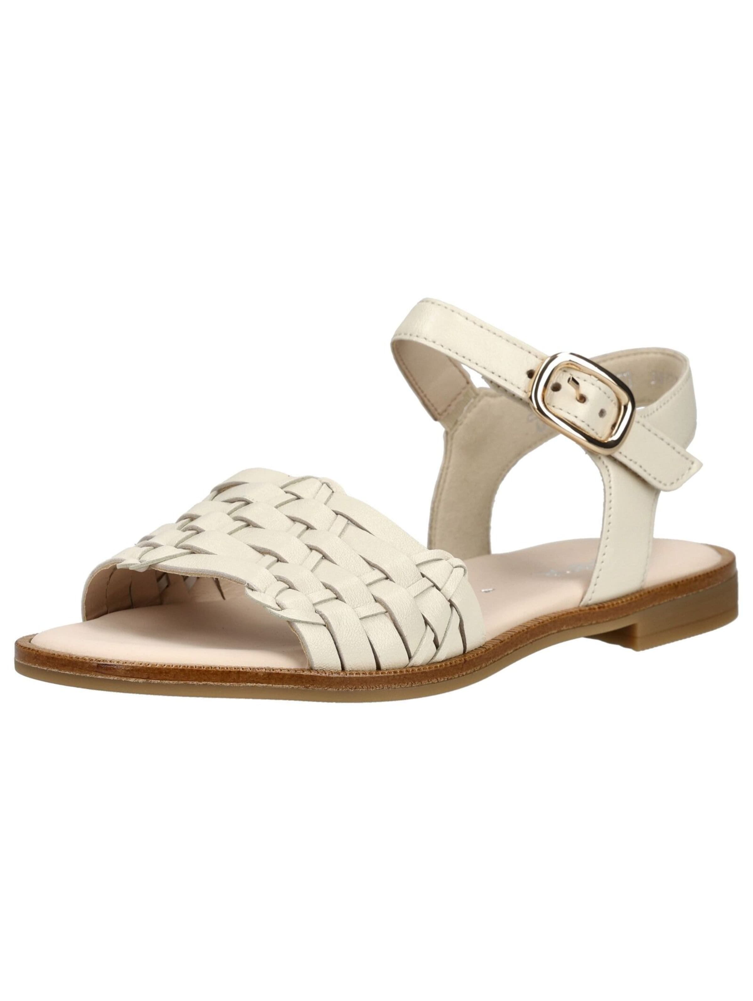 Sandales GABOR en blanc : devant