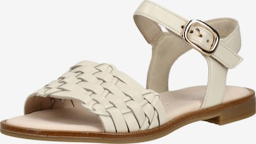 Sandales GABOR en blanc : devant